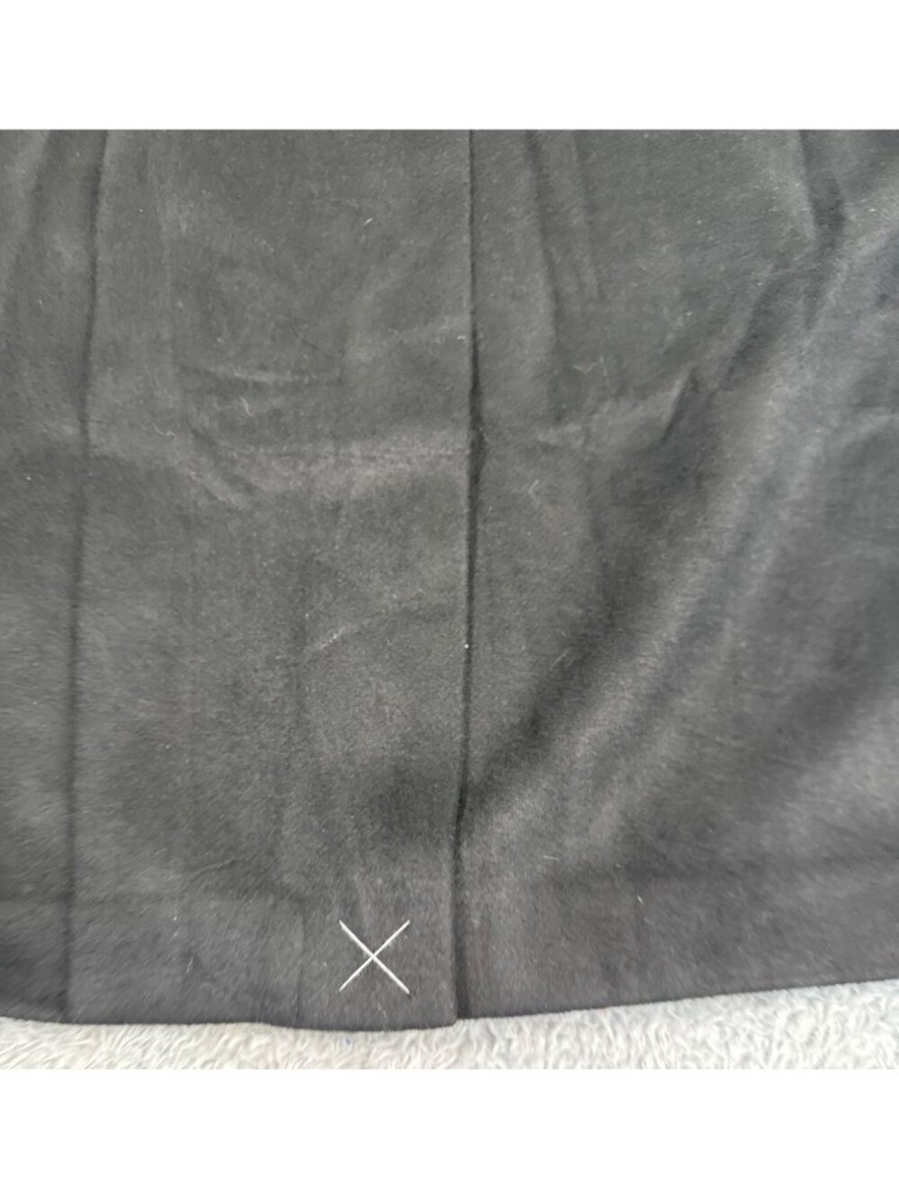 Alfani Mens Black Wool Blend Overcoat Size M Indonesia Dress Office - Picture 13 of 14